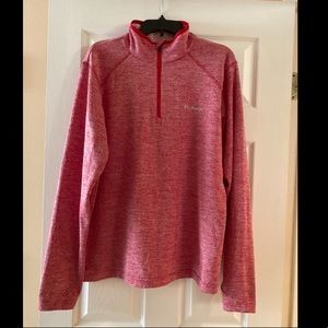 Men’s 3/4 Zip Sweatshirt Columbia Brand